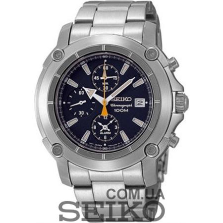 Seiko Quartz SNA781P1 Chronograph Blue Dial | Jam Pria SNA781