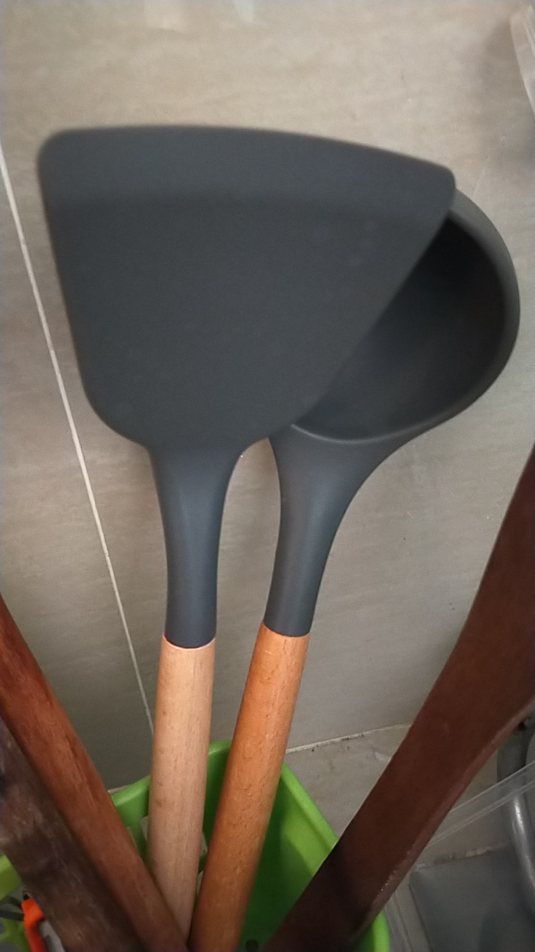 Spatula Silicon-alat Masak Silikon-turner-silicon Utensile