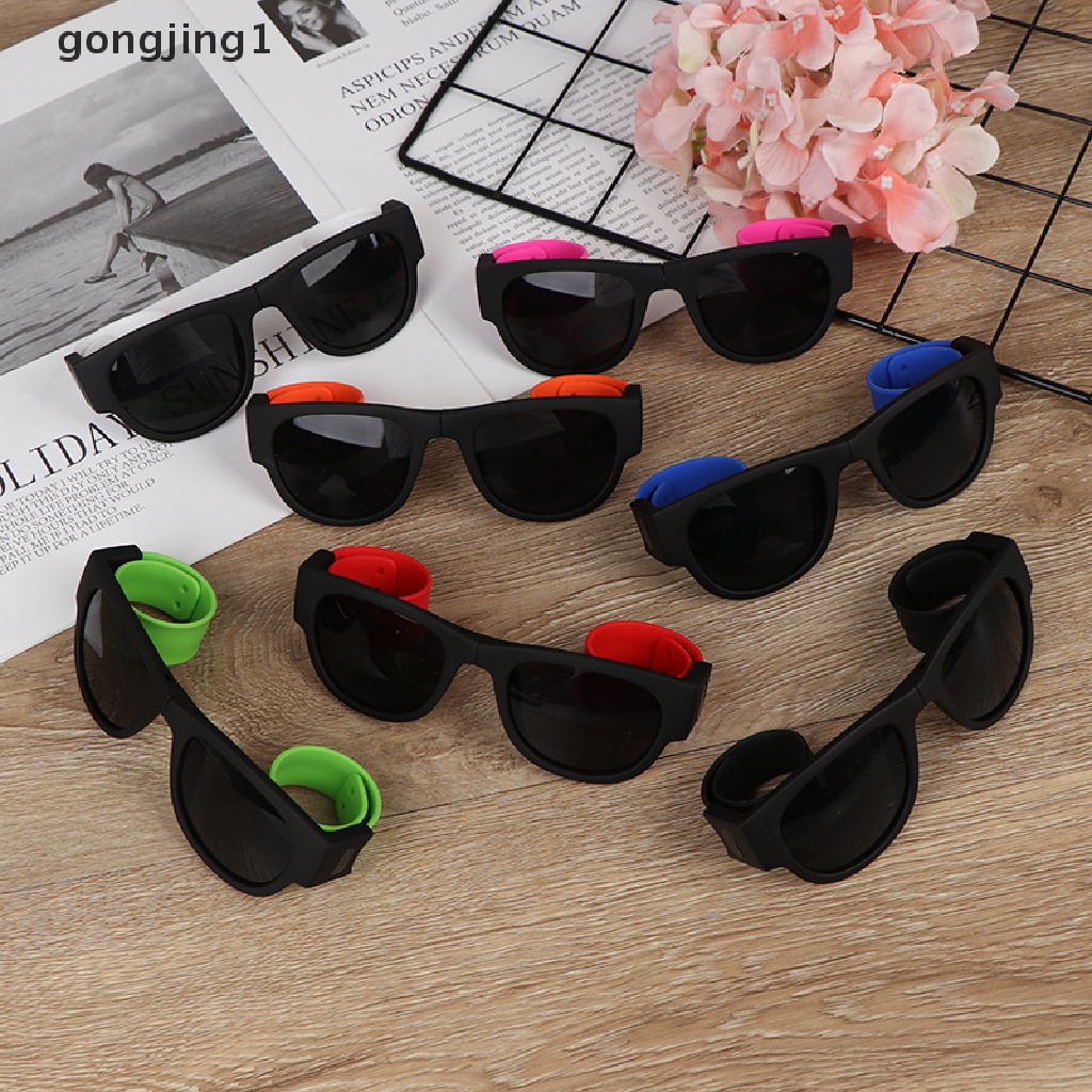 Ggg 1pc Kacamata Hitam Polarized Lipat UV400 Untuk Olahraga