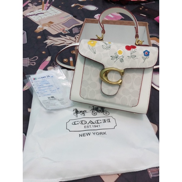 [PRELOVED] COACH TABBY FLORAL