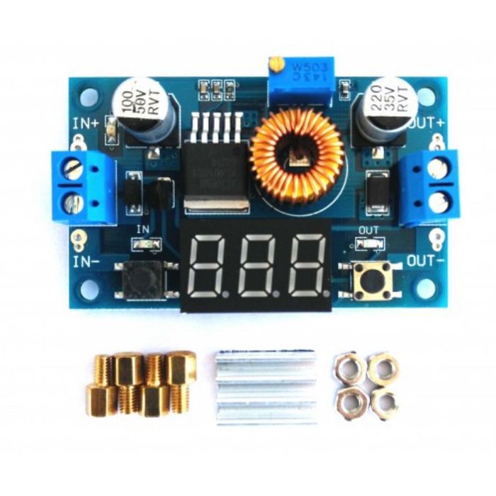 5A 75W DC-DC Adjustable Step-down Converter Power Supply Module