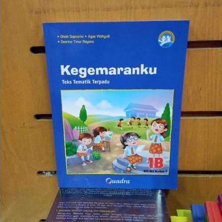 Tematik terpadu sd/mi kelas 1B revisi K13 quadra