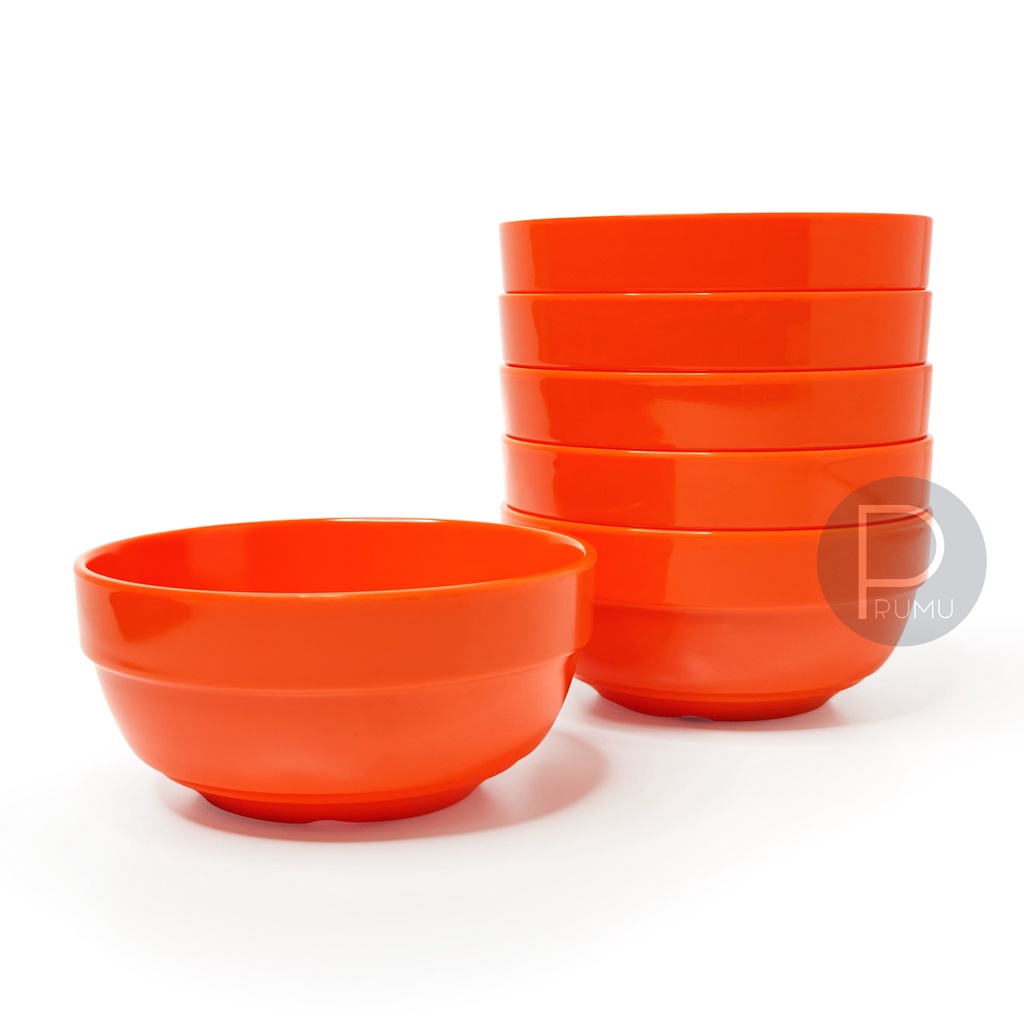 Mangkok Susun - Mangkok Melamin 4 Inch -  Mangkok Kecil - Stackable Bowl - Stack Bowl - MK1310