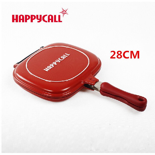 Promo HAPPYCALL 28CM PANCI HAPPY CALL DOUBLE PAN ALAT DAPUR MASAK PRAKTIS Diskon