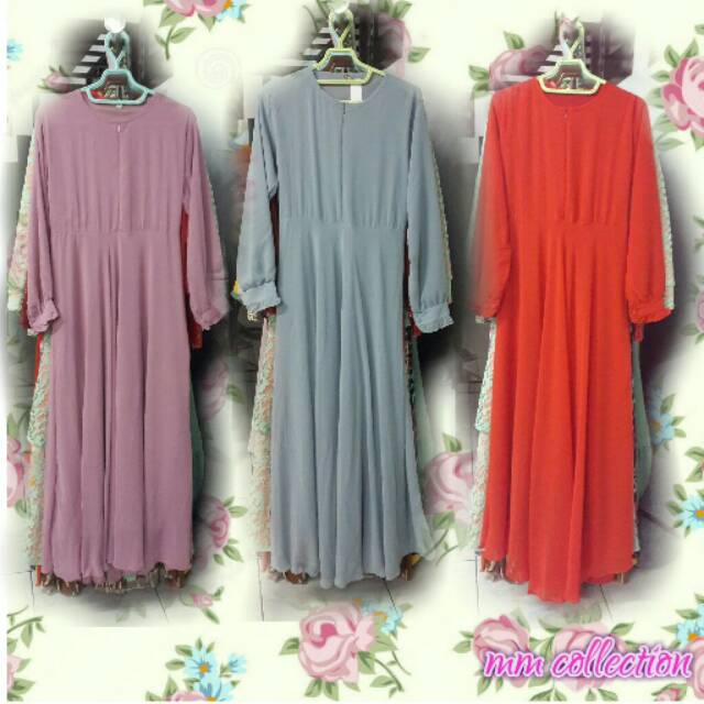 Gamis ceruti Polos