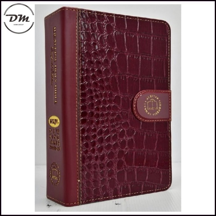 Alkitab Dwi Bahasa Indonesia-Inggris Holy Bible NKJV (TB 065 TI ABBA)