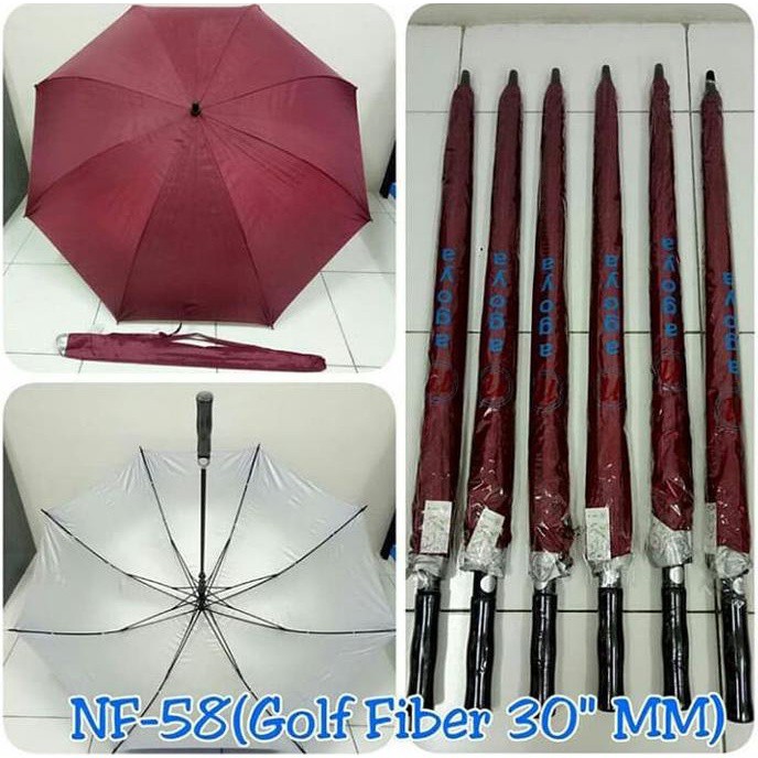 Payung Golf Paling Bagus Rangka Fiber - Jumbo Premium NF58