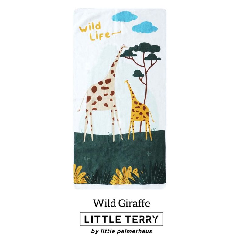 PALMERHAUS Little Terry 50x100cm / Handuk Bayi Palmerhaus-Wild Giraffe