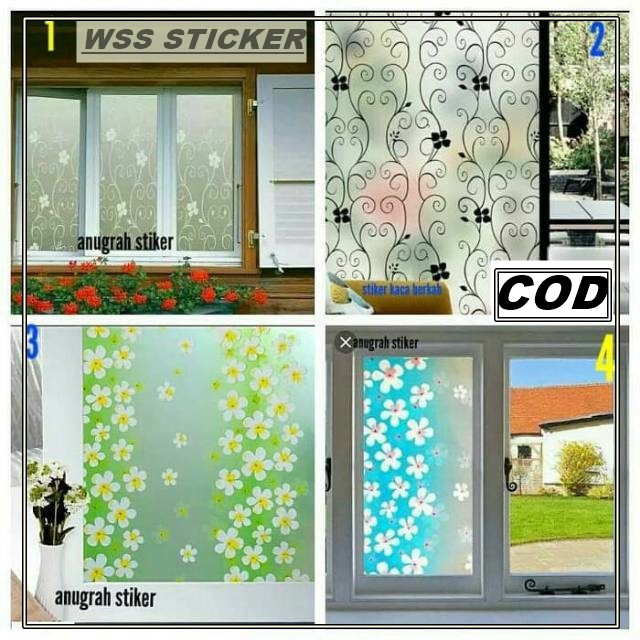 stiker kaca stiker kaca jendela sticker kaca stiker kaca jendela rumah stiker kaca cermin