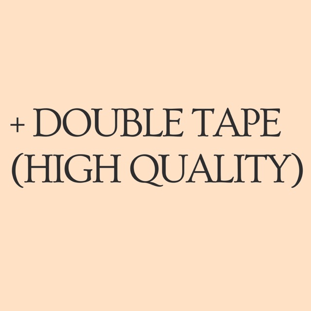 

+DOUBLE TAPE (PER POSTER)