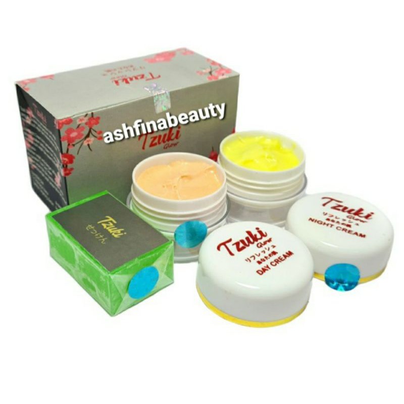 PAKET CREAM TZUKI GLOW HOLO MDS