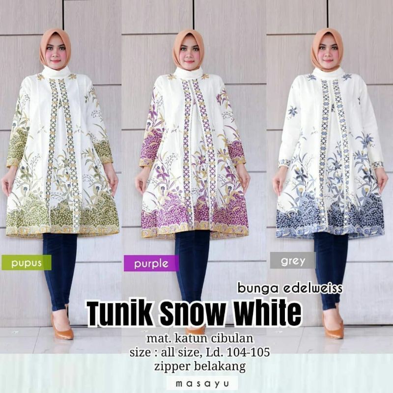 Tunik Batik Payung dress wanita