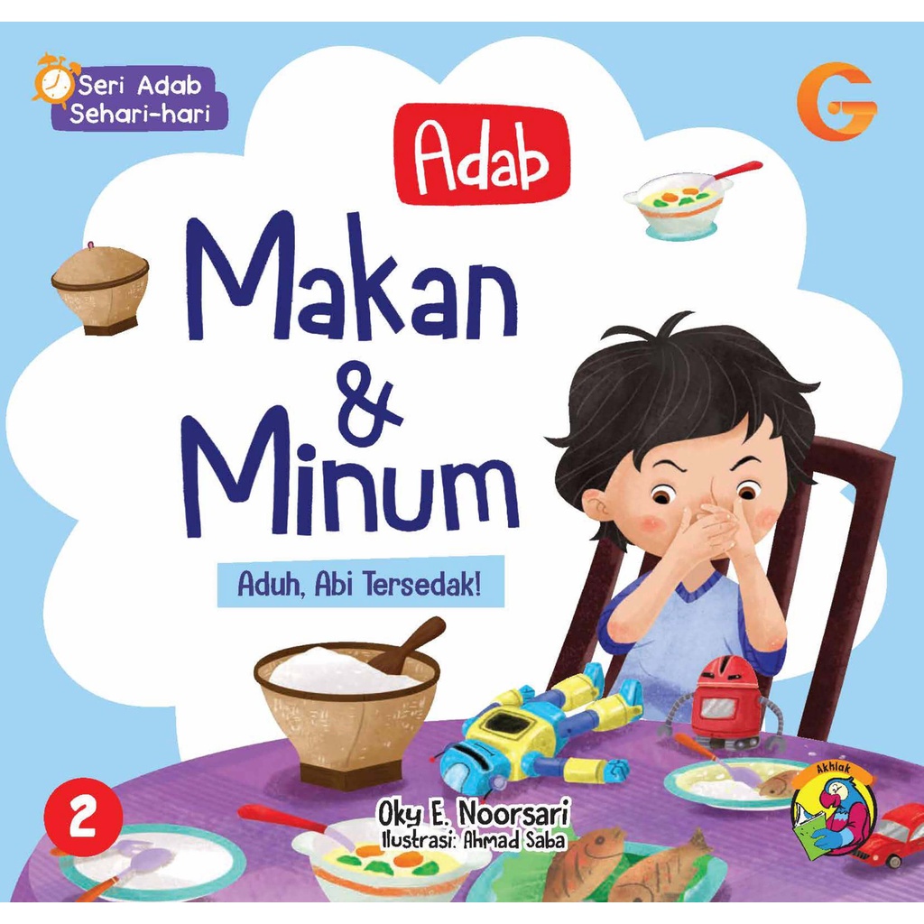 Buku Seri Adab Makan dan Minum - Gema Insani 100% Original