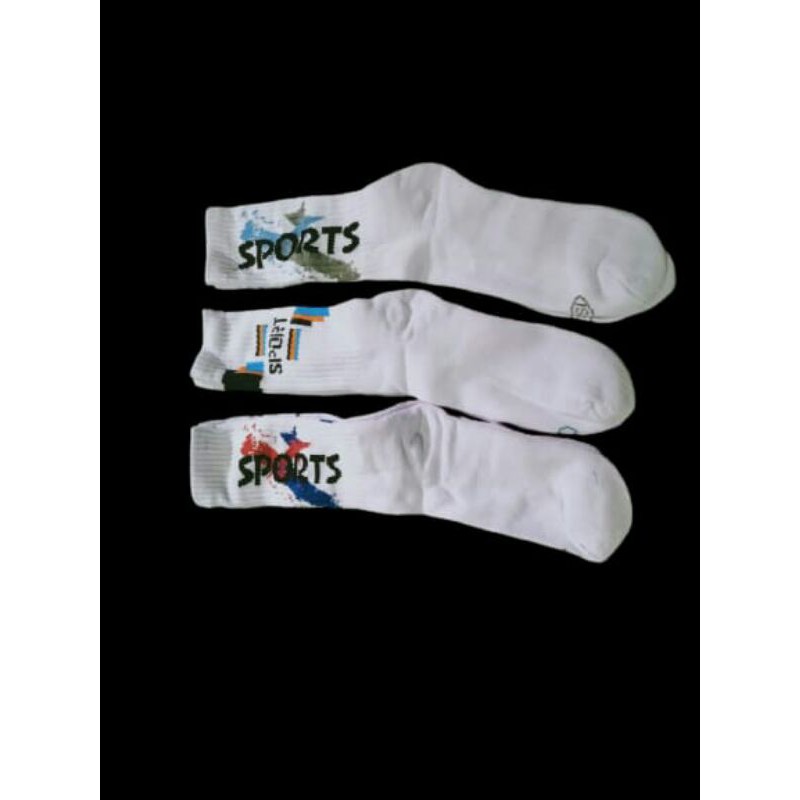 KAOS KAKI SPORTY (tebal bahan spandek)