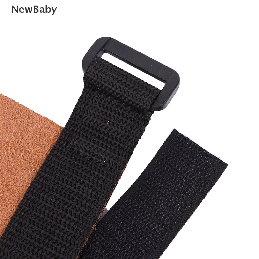 NewBaby 1 pair Grips crossfit gymnastics hand grip guard palm protectors glove Brown ID