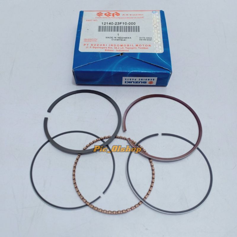 Ring Seher Piston Set STD  SMASH  SMASH NEW  SHOGUN 110  SHOGUN 125  Ring Standar Original SGP     1