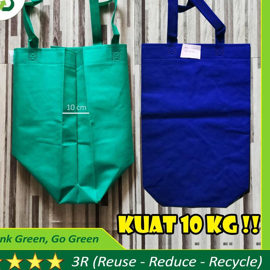 

♨ Goodie Bag Tas Spunbond TBI - BOX M 28 x 32 x 8cm untuk seminar souvenir bukan paper bag paperbag ☪