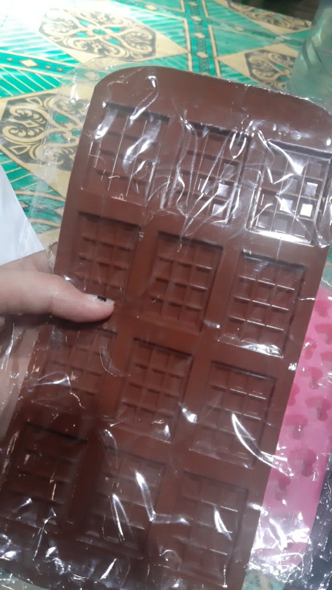 [yh] Alat Diy 12 Slot Cetakan Coklat / Kue Bahan Silikon Anti Lengket #aman/ Bersih#