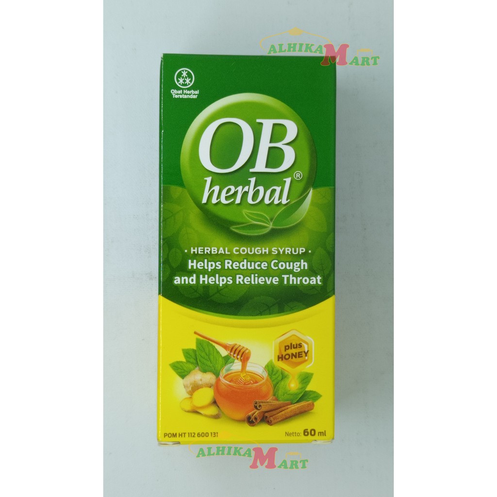 Jual Ob Herbal Sirup Obat Batuk Herbal Netto 60 Ml Shopee Indonesia