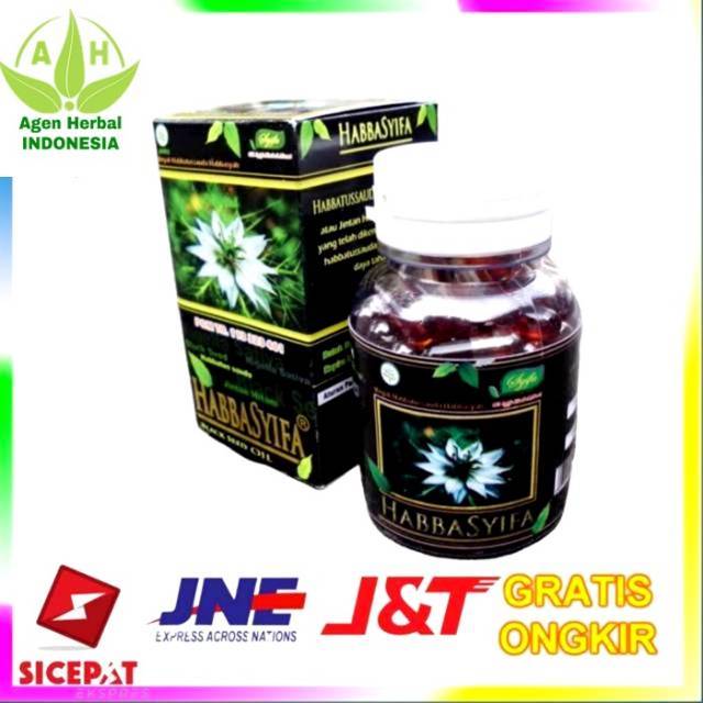 HABBASYIFA (KAPSUL OIL HABBATUSSAUDA) 200 KAPSUL Asli  Original 100% AM 108