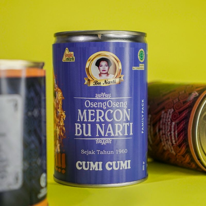 Oseng Mercon Bu Narti Oseng-Oseng Mercon Cumi 300gr- oleh oleh khas jogja Gudeg Kaleng bakpia jogja 