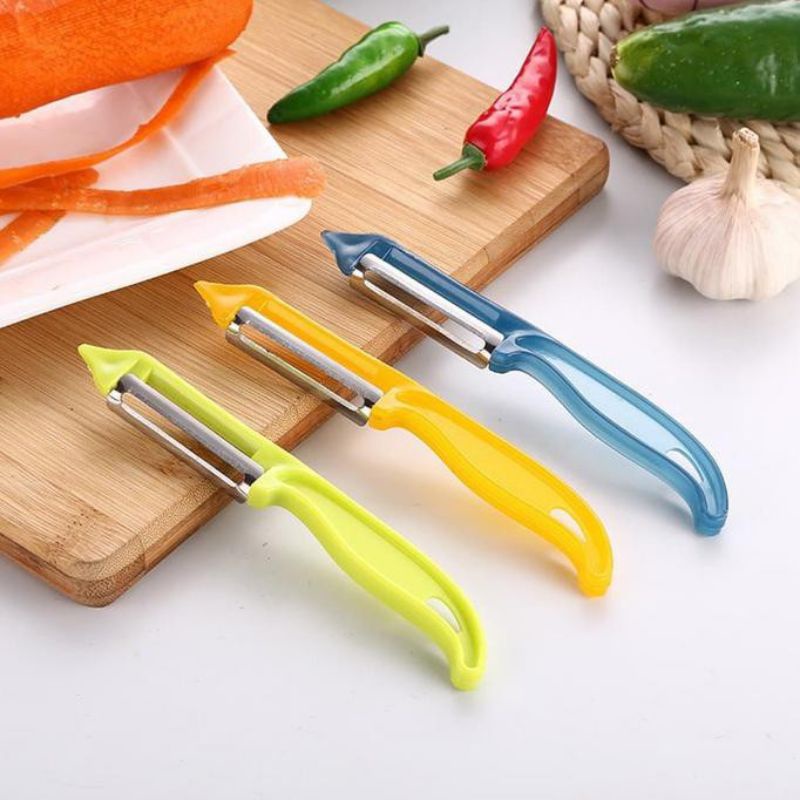 SOUVENIR 1pcs - Pisau Serut / Fruit slicer / Peeler Buah dan Sayuran Murah Aman Berkualitas