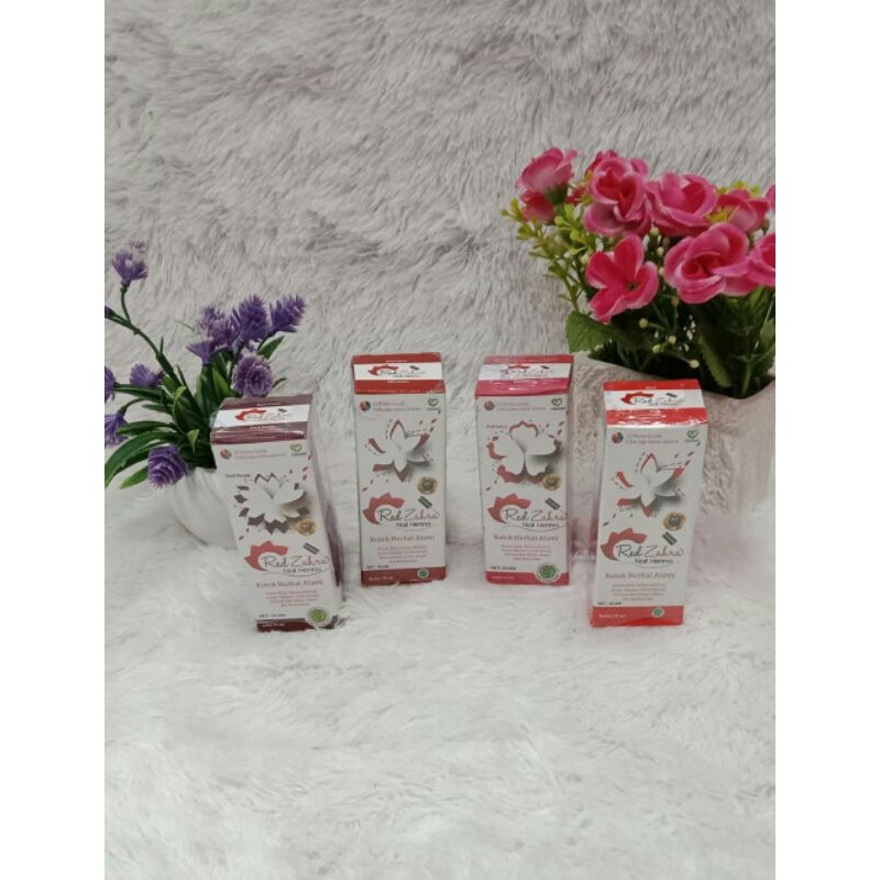 RED ZAHRA NAIL HENNA