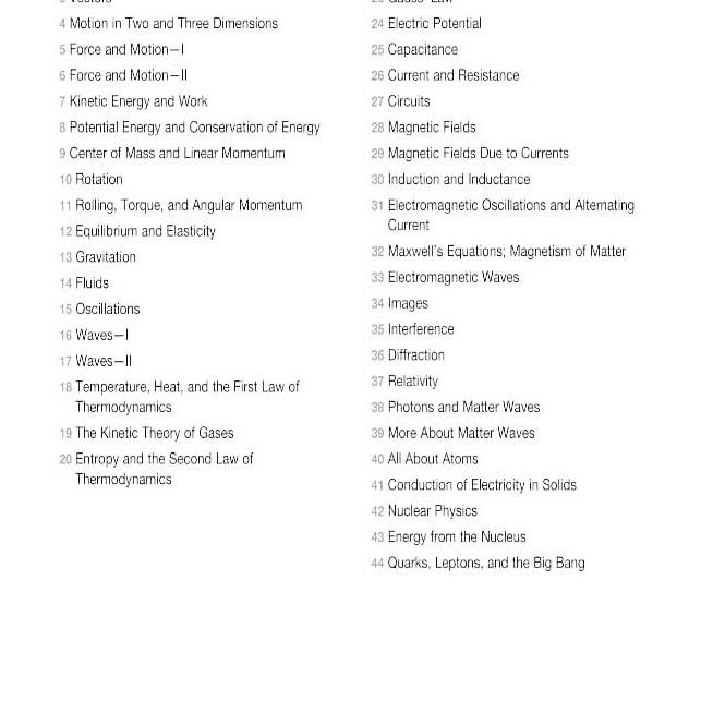 Fundamental Of Physics "Halliday & Resnick" 11Th Extended Edition