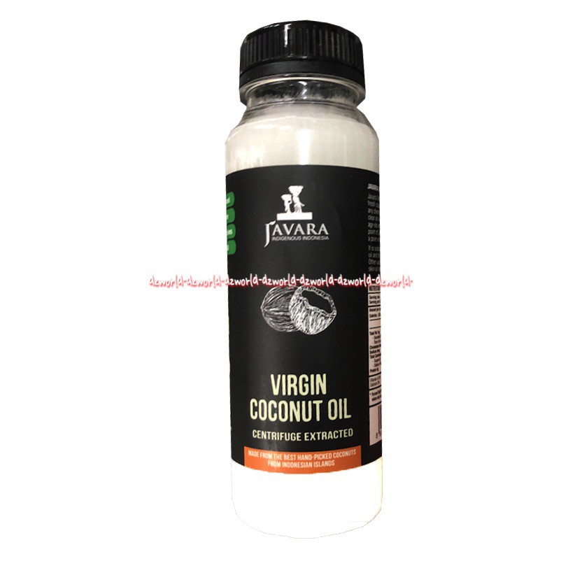 Javara Virgin Coconut Oil VCO 200ml Minyak Kelapa Virgins Coconuts Oils Centrifuge Extracted Java Ra Minyak Kelapa Murni Javara