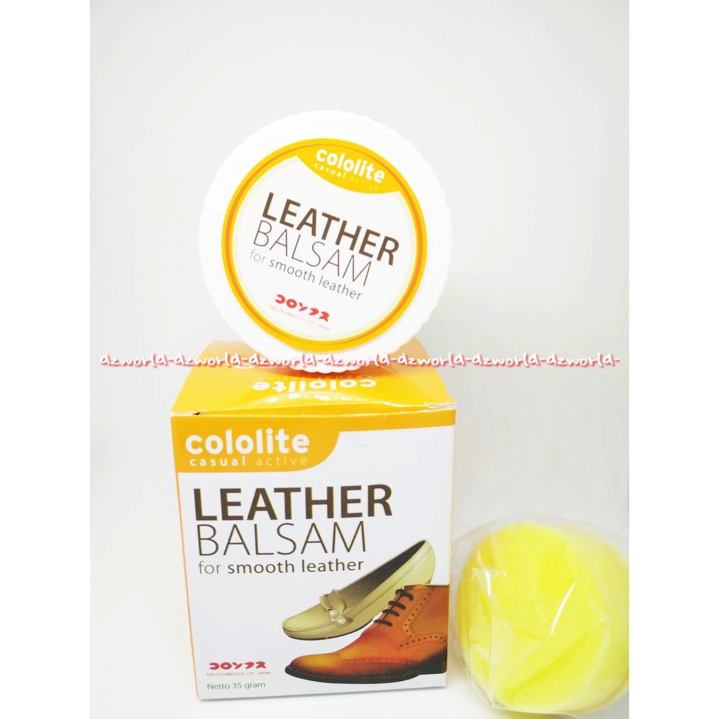 Cololite Leather Balsam for Smooth Leather 35gr Semir Sepatu Kulit Semir Untuk Bahan Kulit Leathers Cololait Colo Lite Kololite Balsem