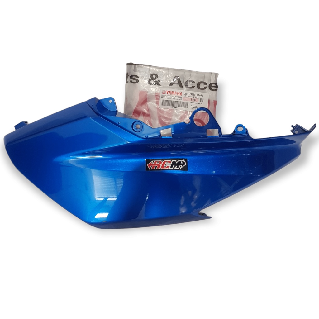 BODY BODI TEDENG COWLING SAYAP KANAN NMAX N-MAX N MAX BIRU BLUE GLOSSY ORI ORIGINAL YAMAHA YGP PARTS 2DP-F8377-00-P6