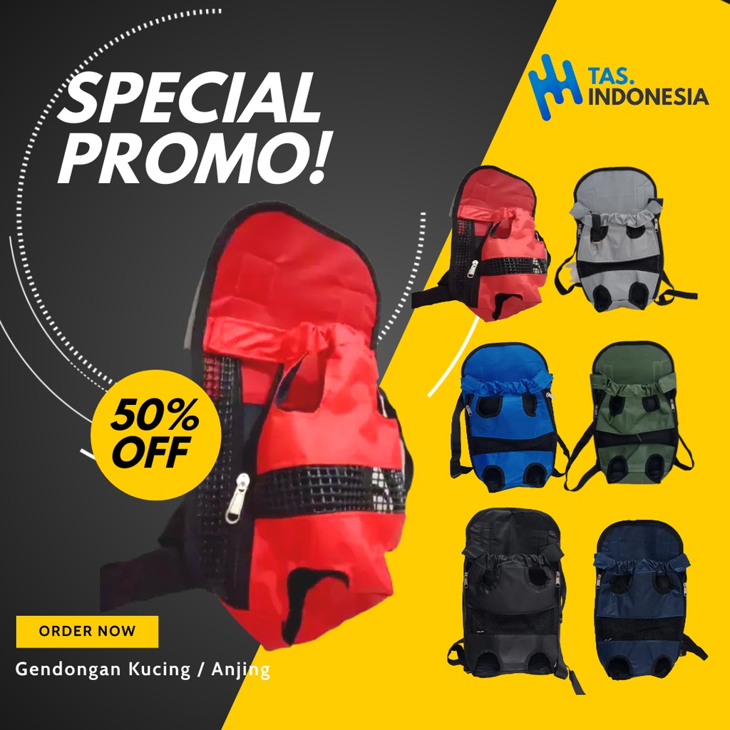 [COD] GENDONGAN KUCING ANJING / GENDONGAN ANJING KUCING /TAS KUCING / RANSEL DEPAN KUCING