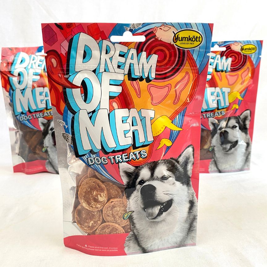 

YUMKOTT Snack Anjing Chicken Slice 80g