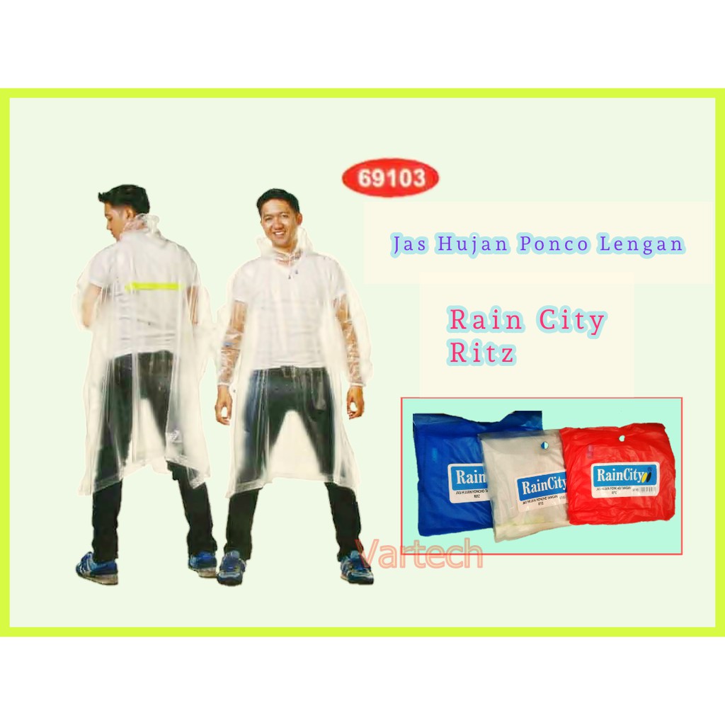 Jas Hujan Ponco Ritz 69103 Rain City /Jas Hujan Ponco Lengan / Jas Hujan Pria / Jas Hujan Wanita