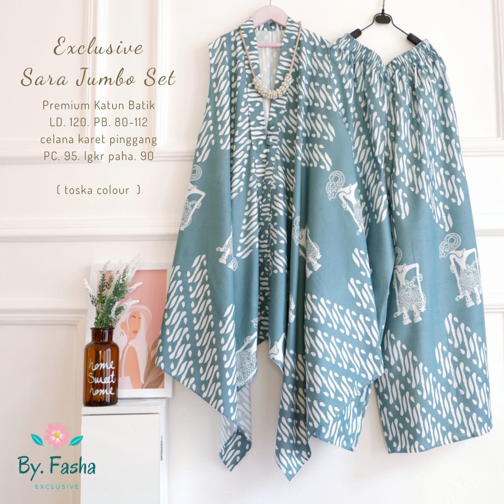 EXCLUSIVE SARA JUMBO SET BY FASHA