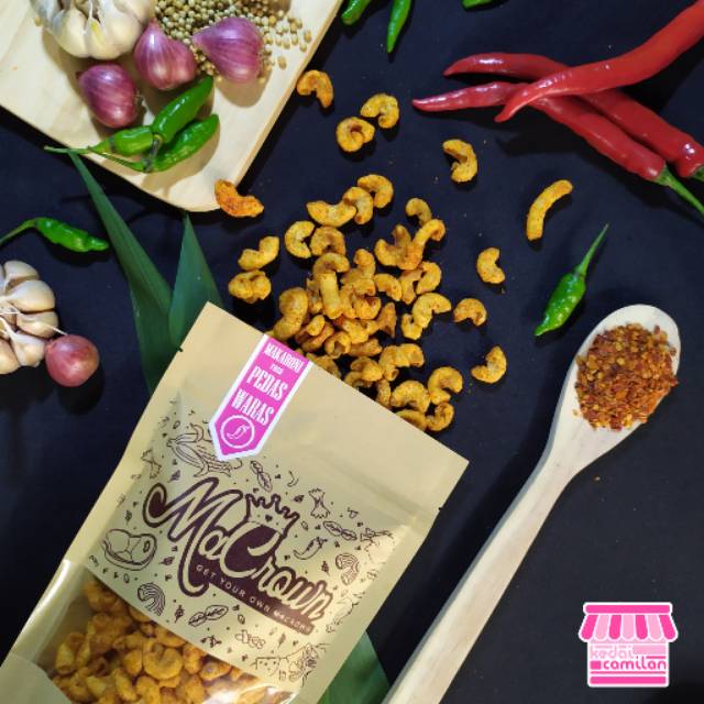 

Makaroni MaCrown Rasa Pedas Waras 120gr