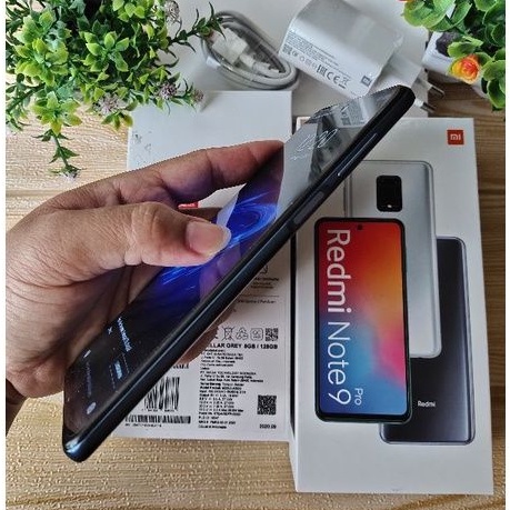 xiaomi redmi note 9 pro ram 664gb 8128 gb second garansi berjalan