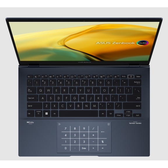 Laptop Asus Zenbook Q409ZA | UX3402ZA Oled EVO i5 1240 RAM 8GB 512GB SSD IRIS XE WIN11 14.0&quot;2.8K NUMPAD