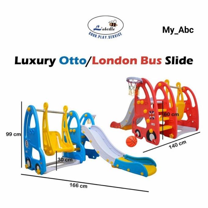 Perosotan Ayunan Labeille Mainan Anak Prosotan Slide Swing Playground