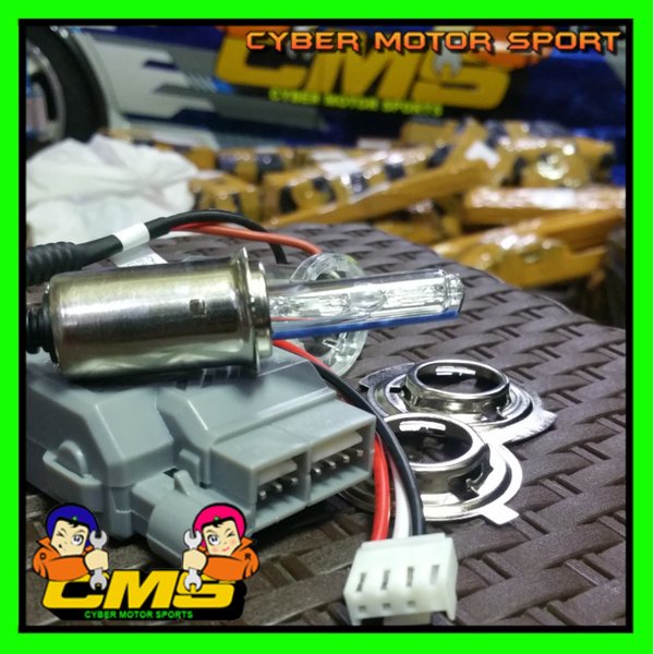 Ori HID motor. Lampu HID Xenon dysun. terang sekali di motor