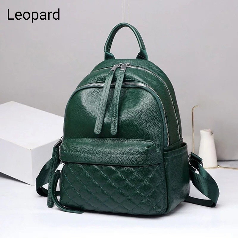 ransel kulit wanita tas backpack wanita simple tas multifungsi tas ransel kulit fashionable MIA BAGS