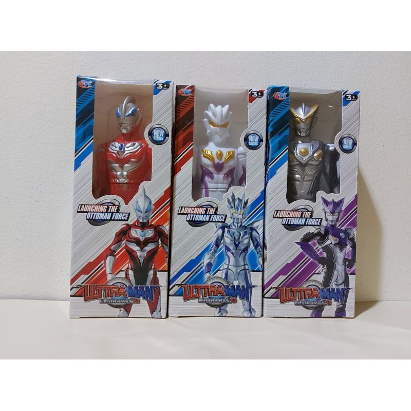 FR 1204 - Mainan Robot Ultraman 3 macam isi 1pc Harga per biji FR1204