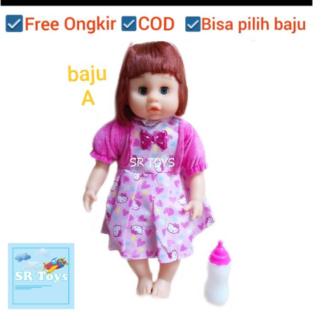 Singer Baby [ORI] Boneka Susan gratis ongkir dengan Dot Menyanyi 16 lagu 2 bahasa