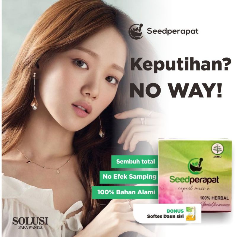 SEED PERAPAT Menyembuhkan Keputihan pada Kewanitaan isi 8