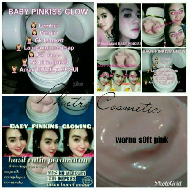 Cream Baby Pink - Cream Glowing - Cream Baby Pinkis