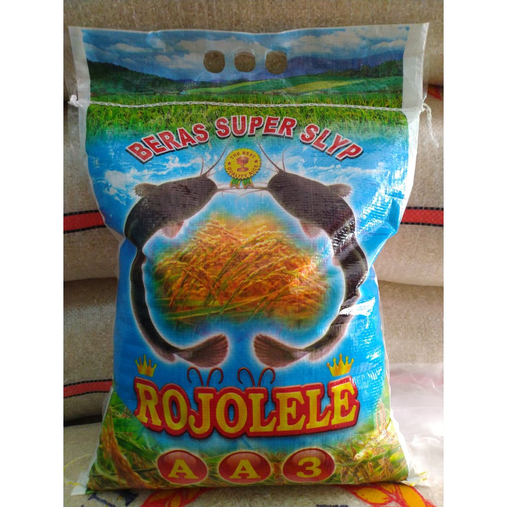 

beras 5kg merk ROJOLELE PREMIUM asli karawang