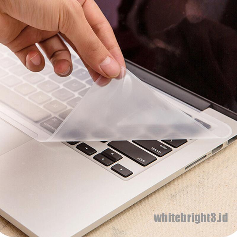 &lt; White3 &gt; film Pelindung keyboard laptop Anti Air / Debu