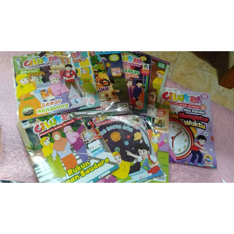 Paket majalah islami anak Cilukba