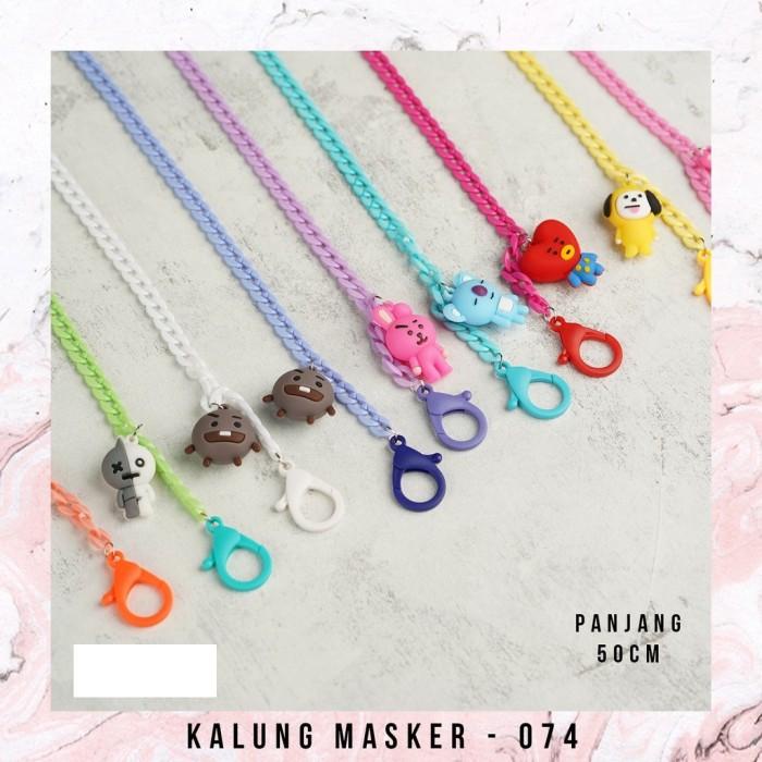 Shawl Tali Masker Dewasa Tali Masker Anak Kalung Masker Bts Bt21 Strap Impor