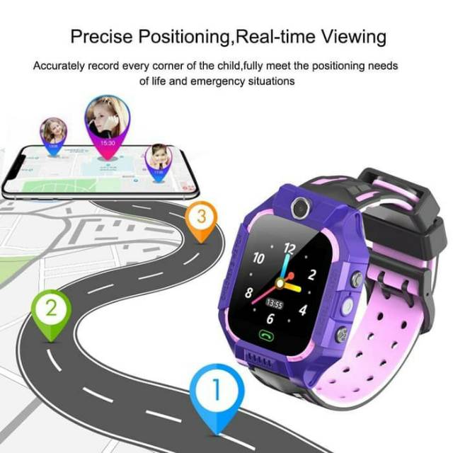 COD✔ Z6 Smartwatch Anak Children Jam Tangan Pintar Camera SOS LBS Positioning Anti Air SIM Card Z5